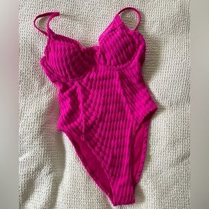 Good American Pink Swimsuit